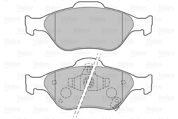 Brake Pad Set, disc brake FIRST 301076