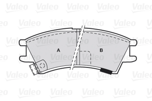 Brake Pad Set, disc brake FIRST 301575