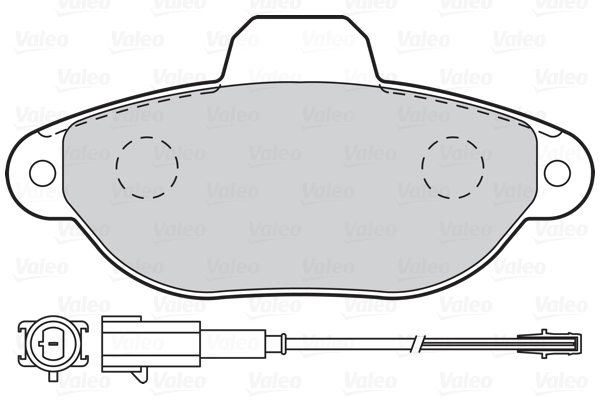 Brake Pad Set, disc brake FIRST 302093