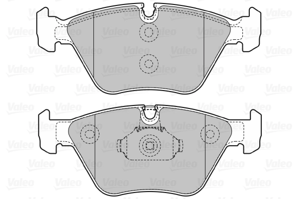 Brake Pad Set, disc brake 598811