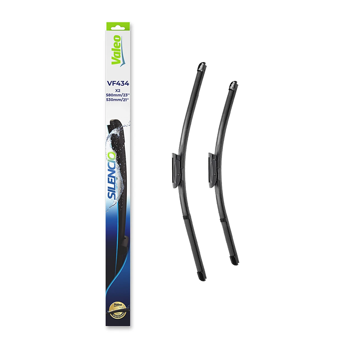 Wiper Blade SILENCIO FLAT BLADE SET 574634