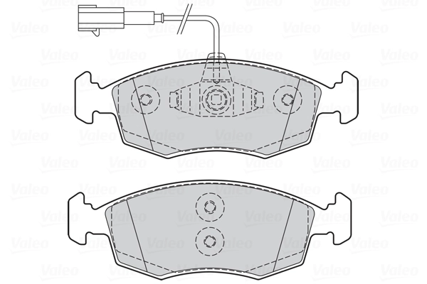 Brake Pad Set, disc brake FIRST 301298