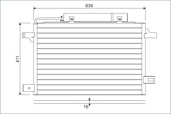 Condenser, air conditioning 814249