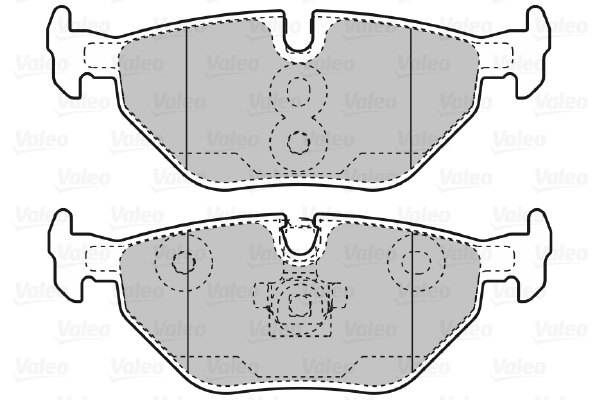 Brake Pad Set, disc brake 598753