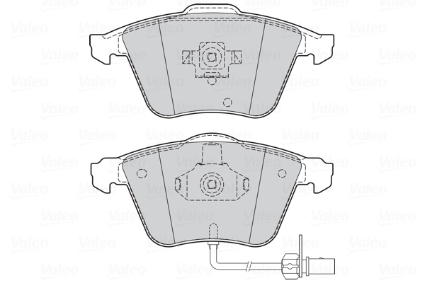 Brake Pad Set, disc brake FIRST 302056