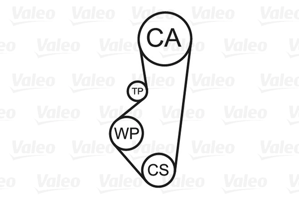 VALEO 614632 Water Pump & Timing Belt Kit