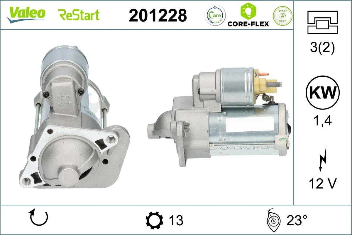 Starter VALEO CORE-FLEX 201228