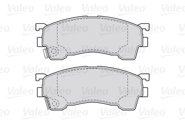 Brake Pad Set, disc brake FIRST 301629