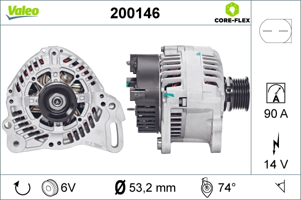 VALEO 200146 Alternator