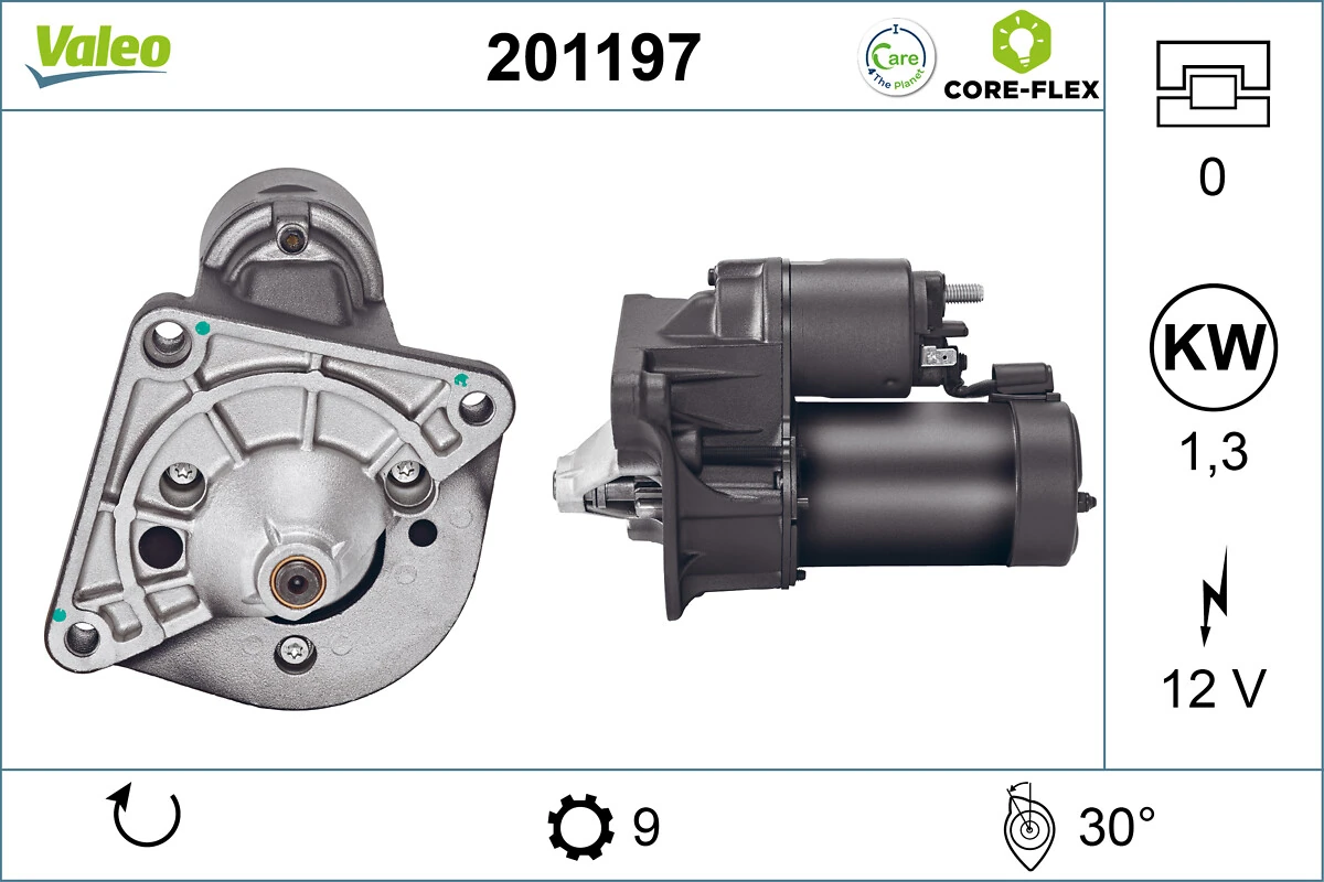 VALEO 201197 Starter