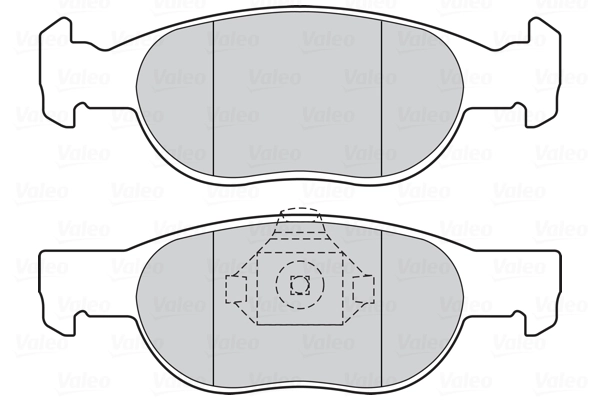 Brake Pad Set, disc brake FIRST 301605