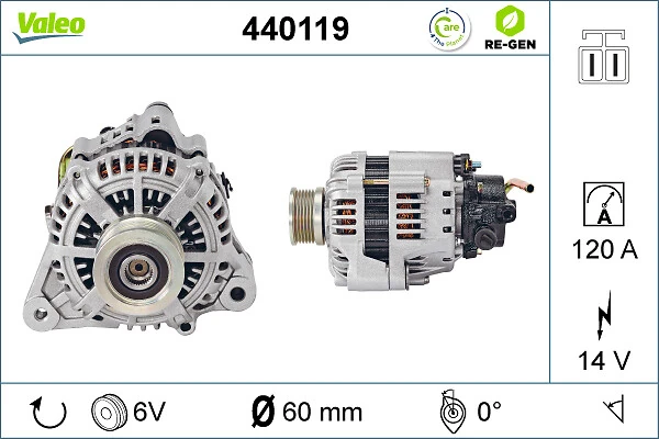 VALEO 440119 Alternator