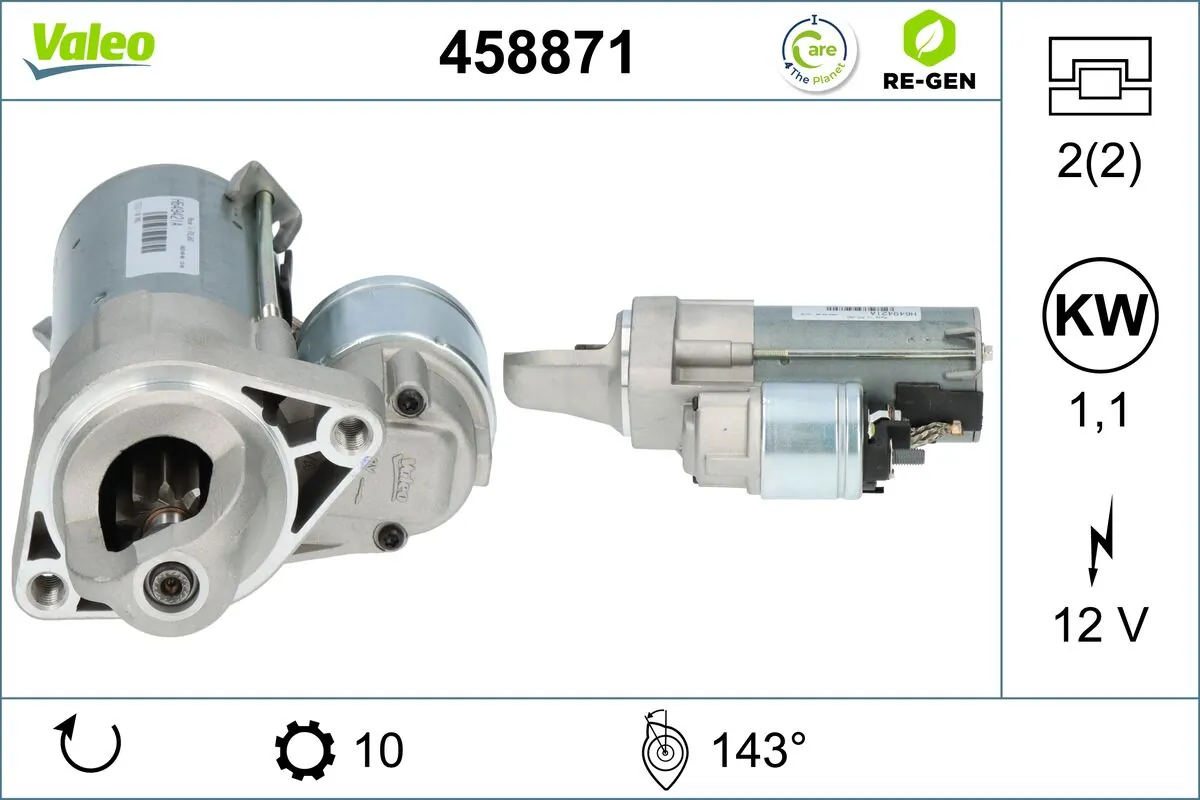 VALEO 458871 Starter