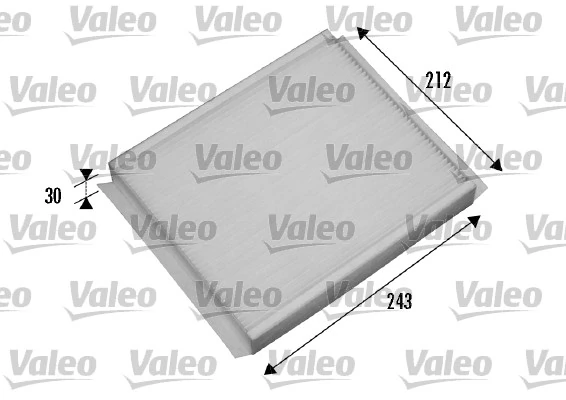 Filter, cabin air VALEO ESSENTIAL 698876