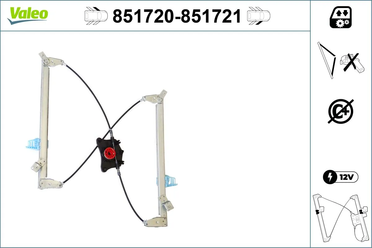 VALEO 851720 Window Regulator