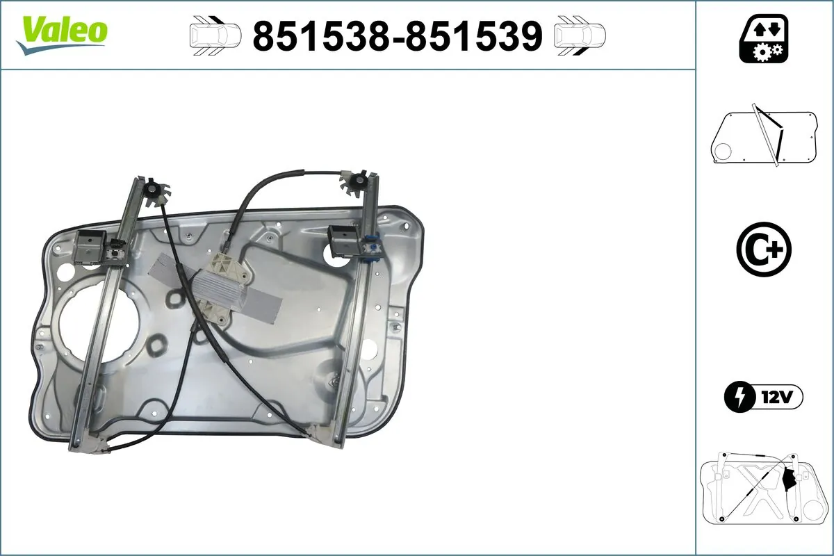 VALEO 851538 Window Regulator