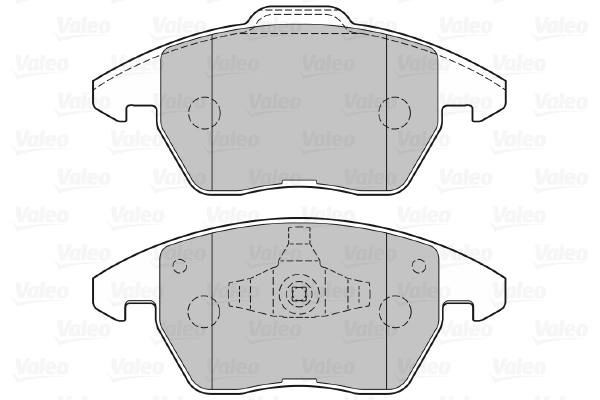 Brake Pad Set, disc brake FIRST 301715