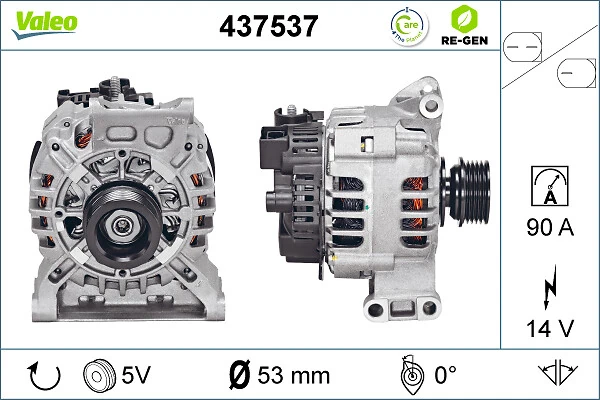 VALEO 437537 Alternator