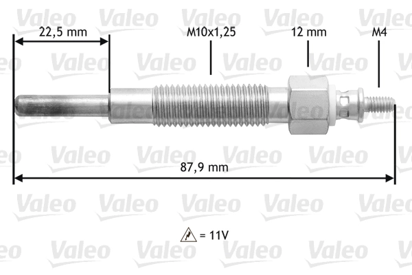 VALEO 345157 Glow Plug