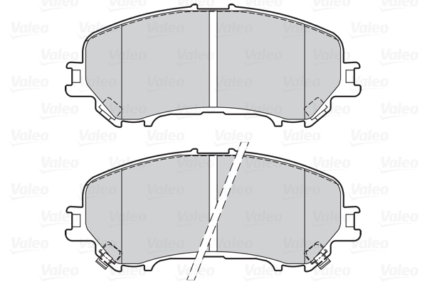 Brake Pad Set, disc brake FIRST 302164