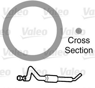 Gasket, coolant pipe 509155