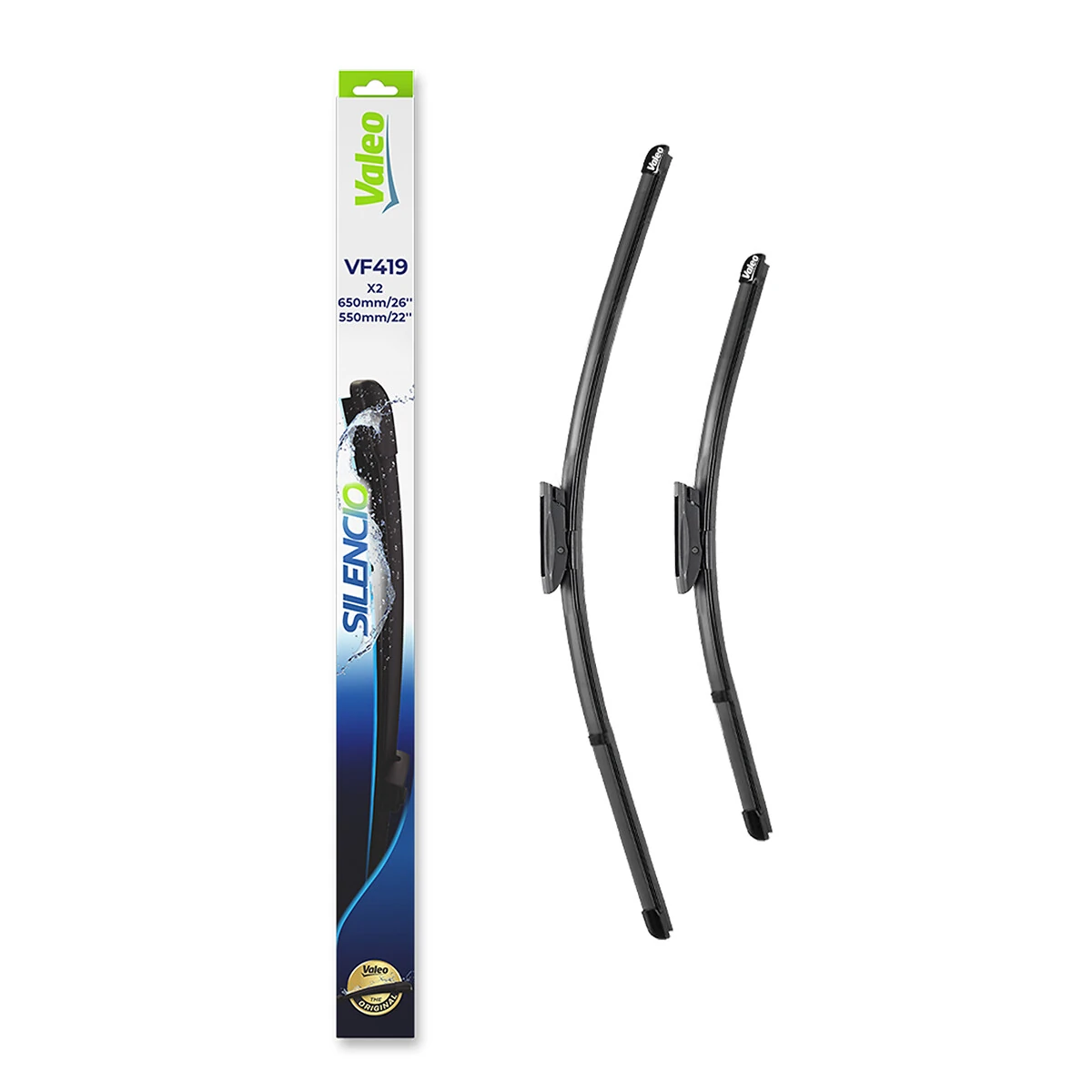 ワイパーブレード SILENCIO FLAT BLADE SET 574357