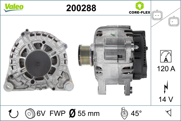 VALEO 200288 Alternator