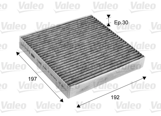 Filter, cabin air VALEO PROTECT 715681