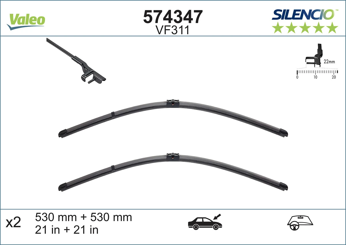 VALEO 574347 Wiper Blade