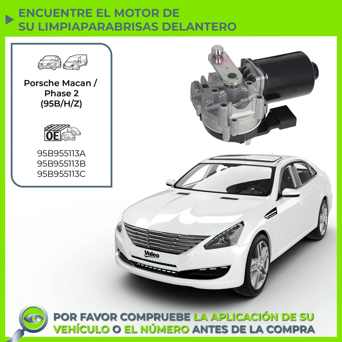 VALEO 582671 Wiper Motor