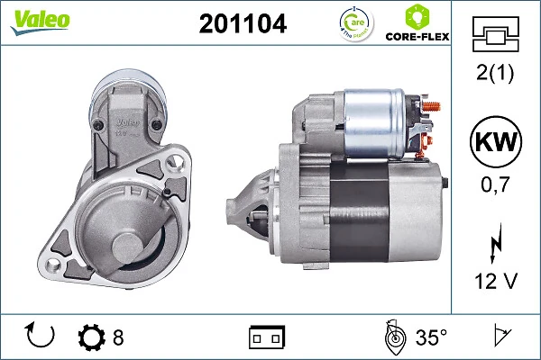 VALEO 201104 Starter