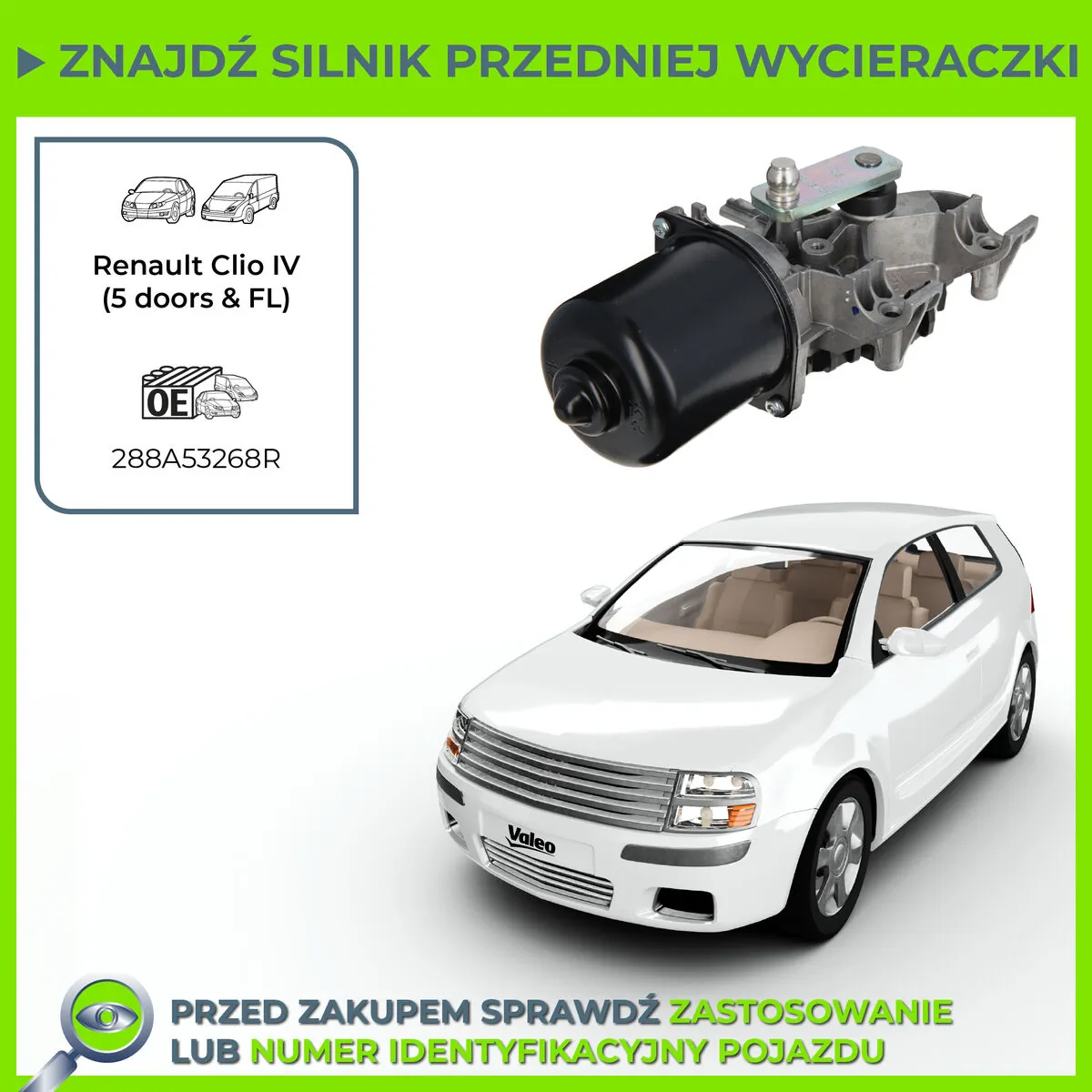 VALEO 582756 Wiper Motor