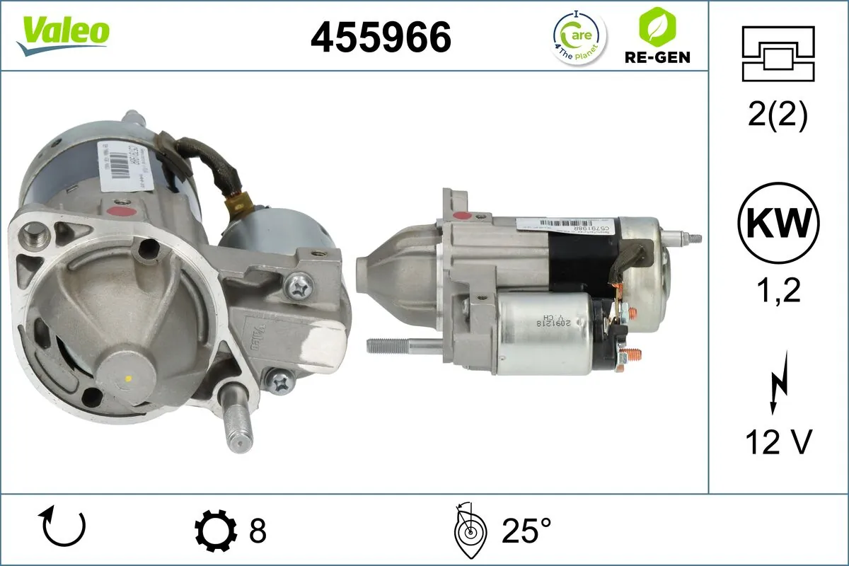 VALEO 455966 Starter