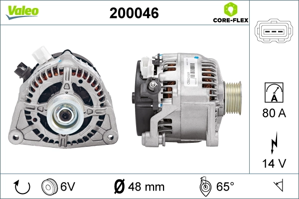VALEO 200046 Alternator