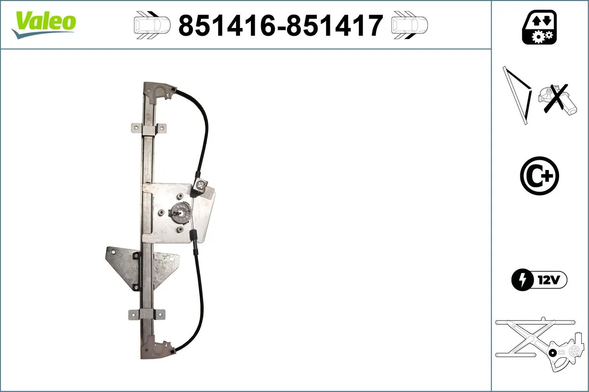 VALEO 851416 Window Regulator