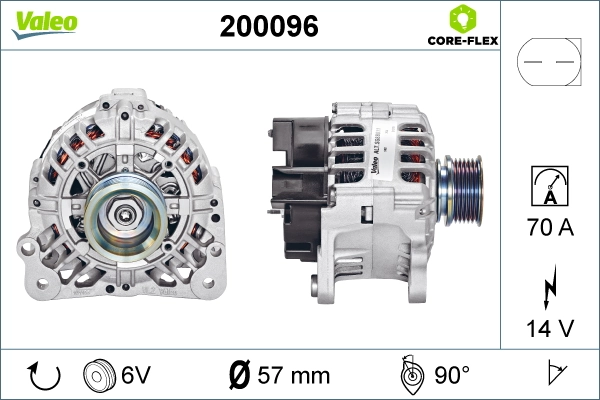 VALEO 200096 Alternator