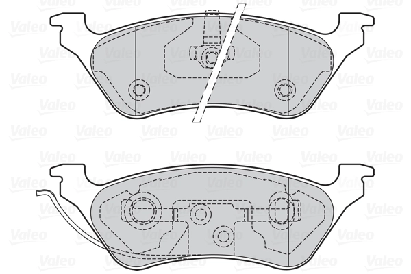 Brake Pad Set, disc brake FIRST 302057