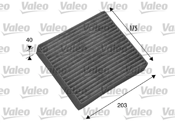 Filter, cabin air VALEO PROTECT 698802