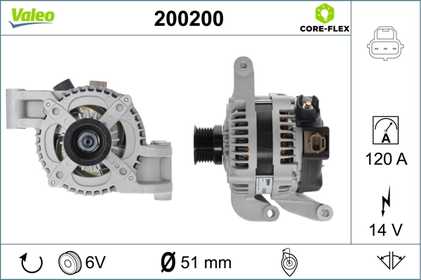 VALEO 200200 Alternator