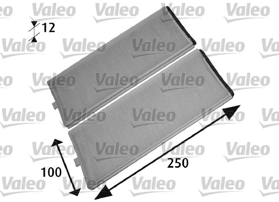 Filter, cabin air VALEO ESSENTIAL 715525