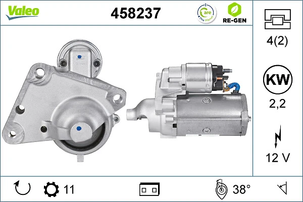 VALEO 458237 Starter
