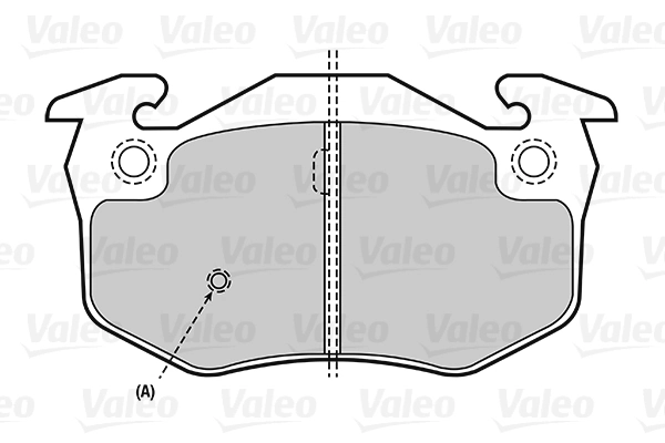 Brake Pad Set, disc brake FIRST 301080