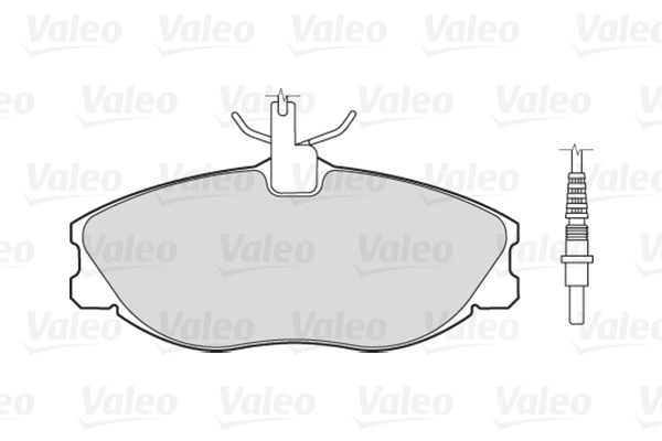 Brake Pad Set, disc brake FIRST 301069