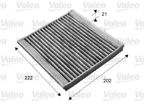 Filter, cabin air VALEO PROTECT 715676