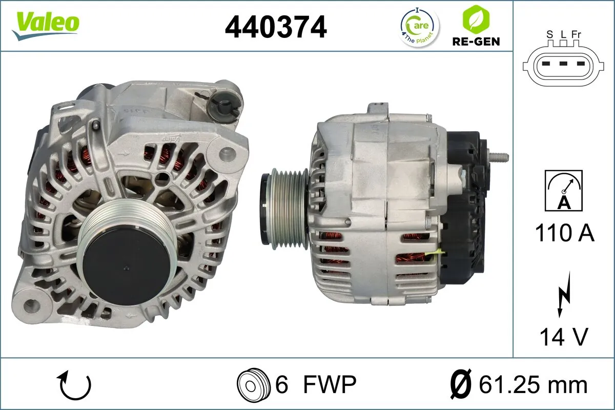 VALEO 440374 Alternator