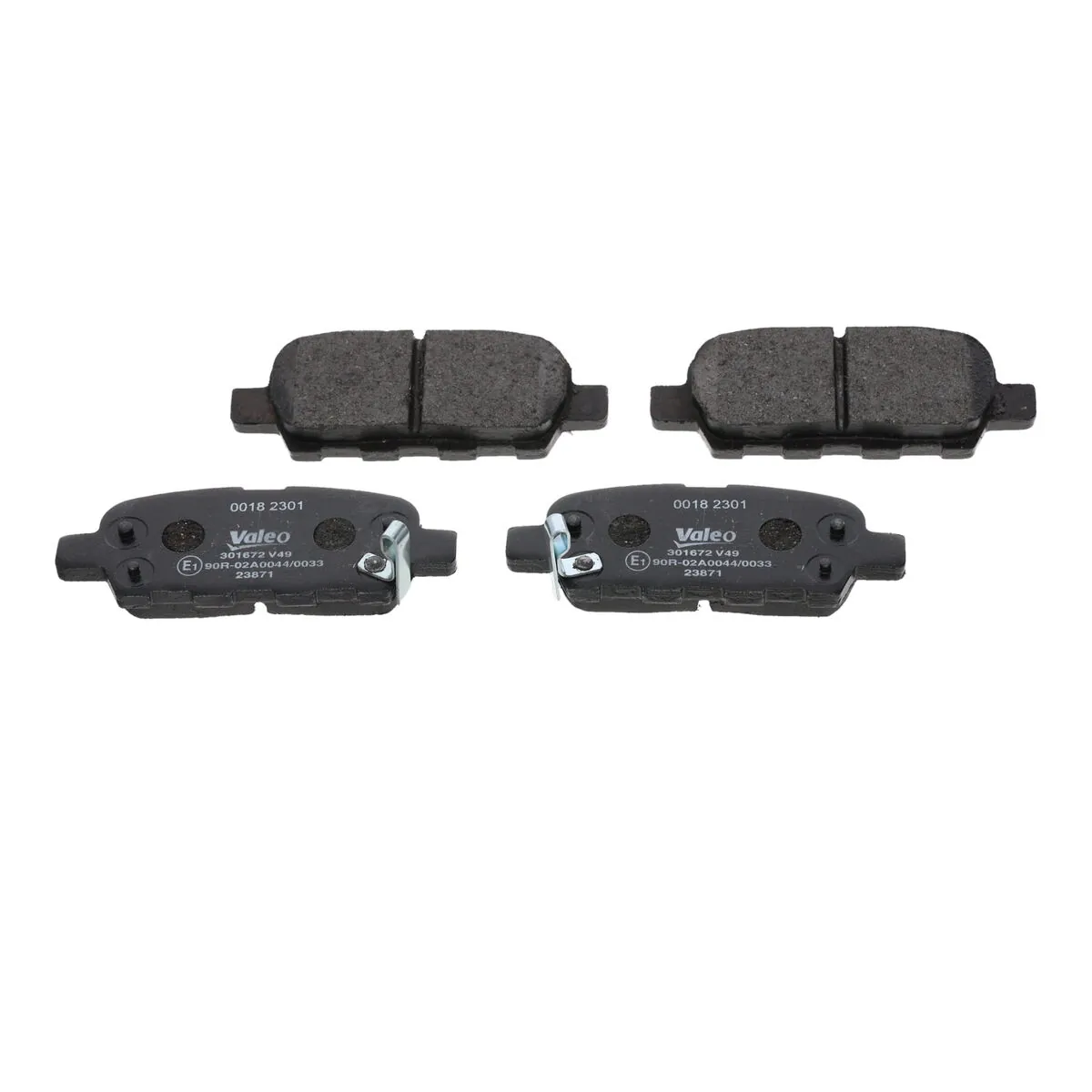 Brake Pad Set, disc brake FIRST 301672