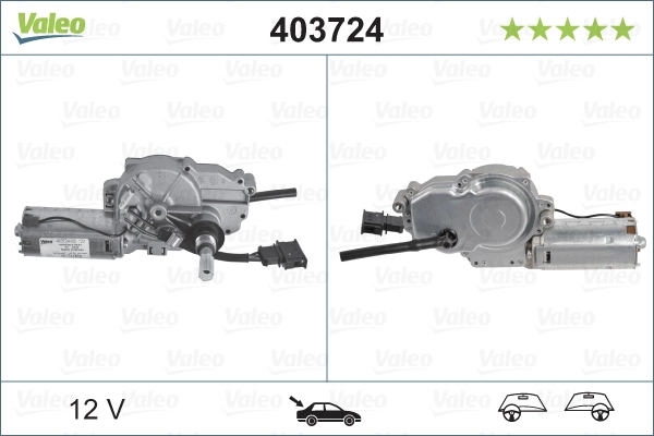 VALEO 403724 Wiper Motor
