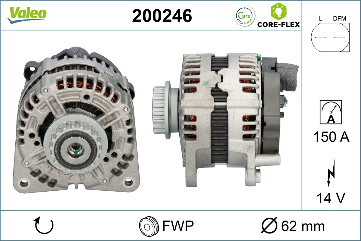 VALEO 200246 Alternator
