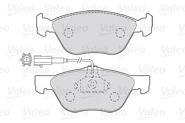 Brake Pad Set, disc brake FIRST 301990