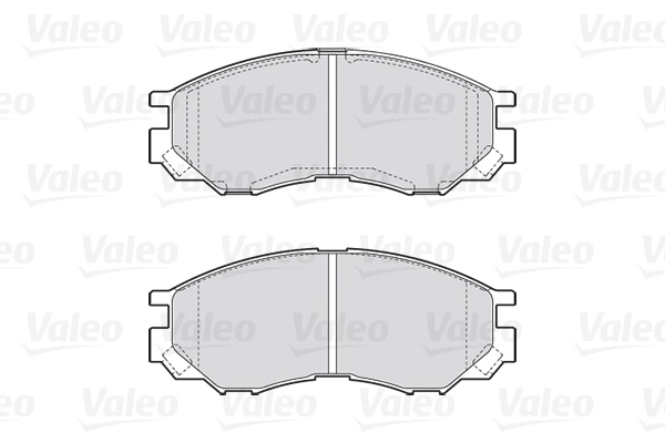 Brake Pad Set, disc brake FIRST 301522